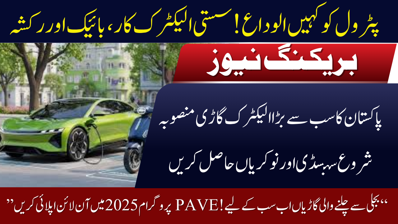 Pakistan Accelerated Vehicle Electrification Program