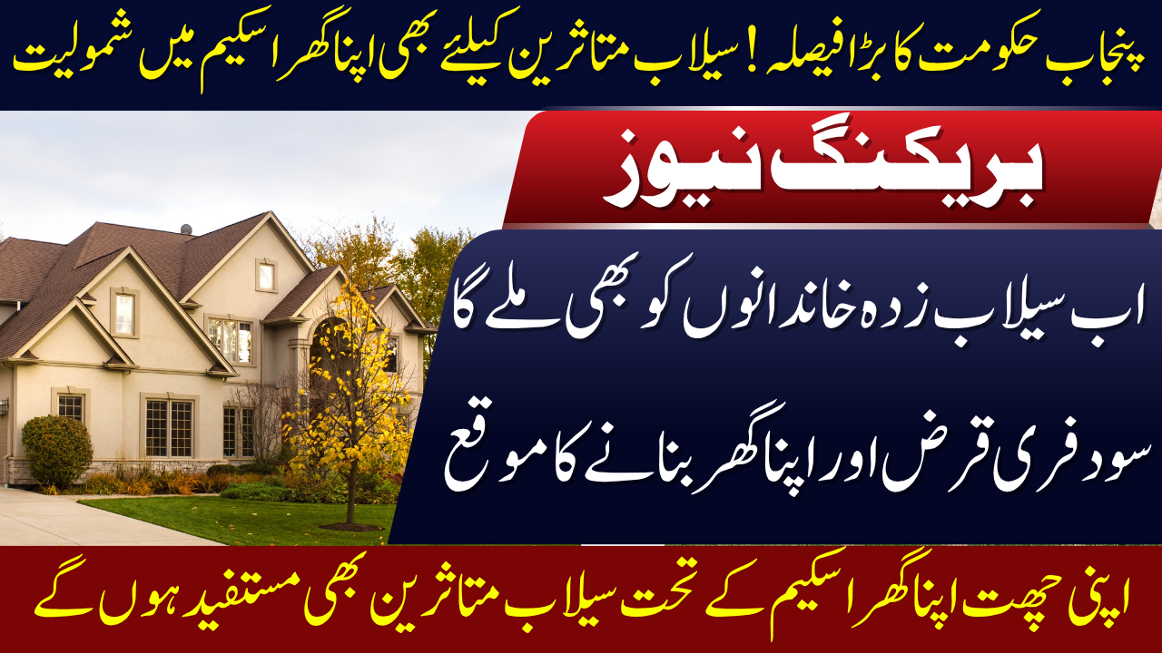 Apni Chhat Apna Ghar Scheme