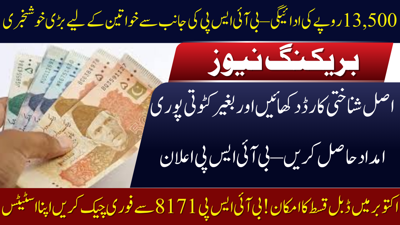 BISP 8171 Payments