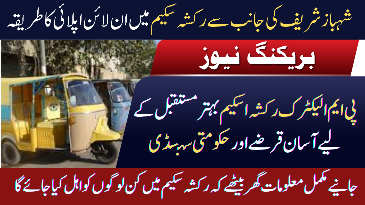 PM Electric Rickshaw Scheme 2025 – Easy Loans and Government Subsidy for a Better Future