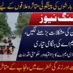 More Rains Forecast in Punjab