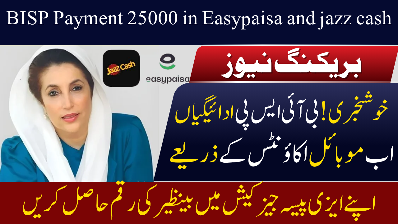 BISP 8171 Rs 25000 Payment