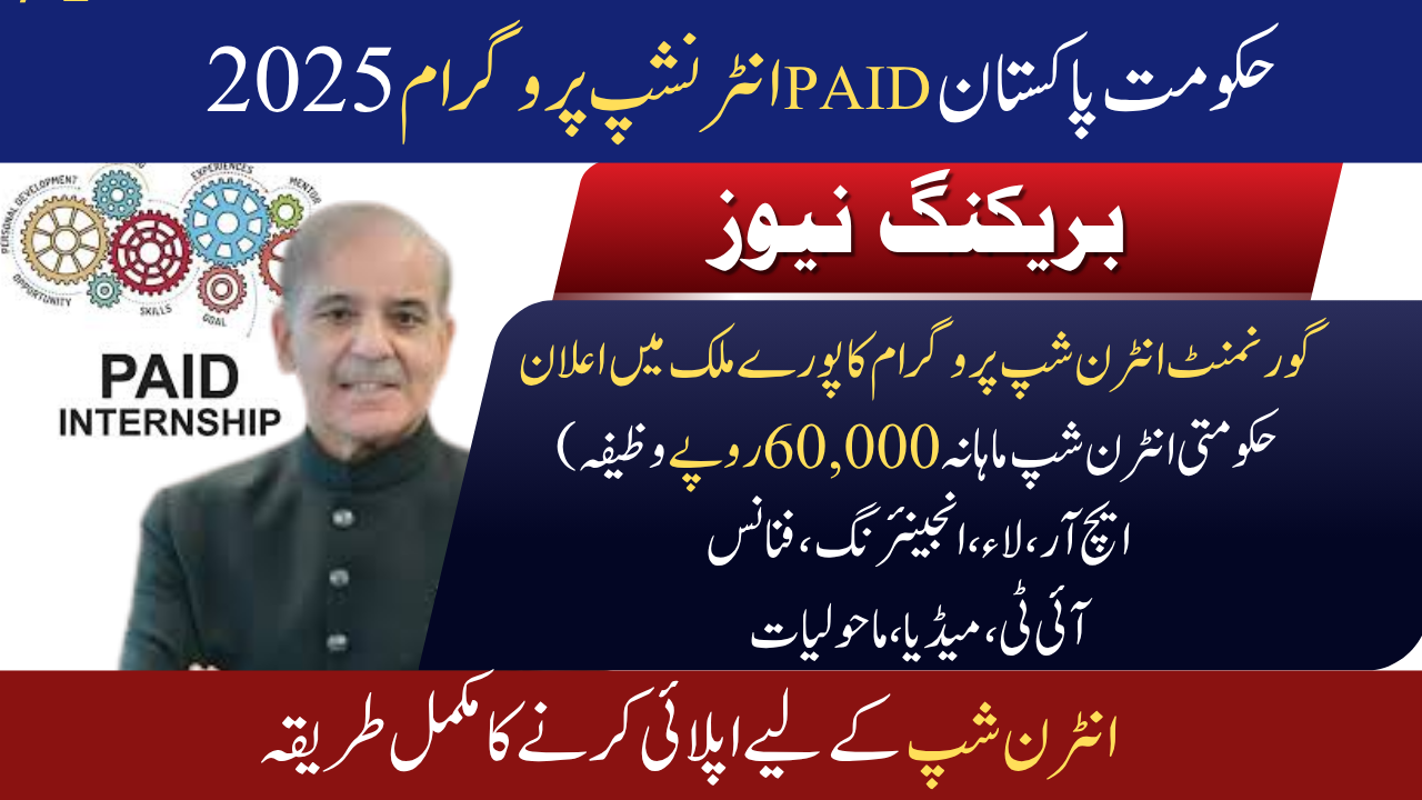 Government Paid Internship Program